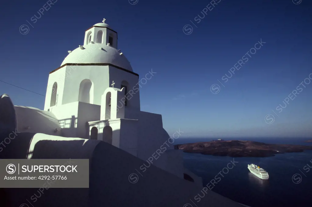 Greece, Cyclades Island, Santorini, Thira