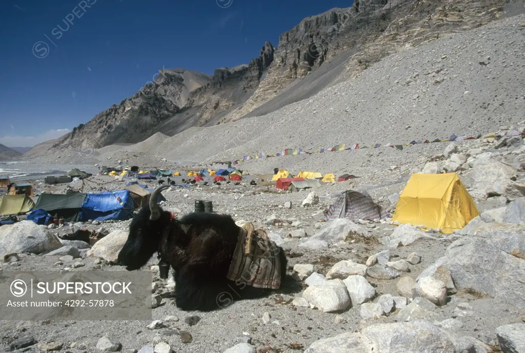 Tibet, Everest base camp