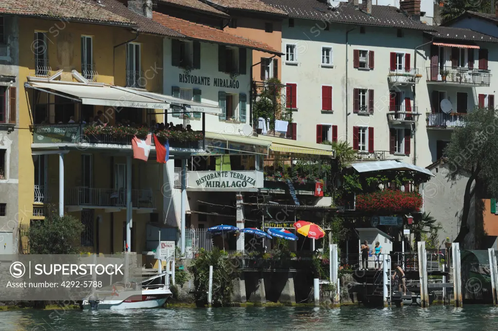 Switzerland, Canton Ticino, Lake Lugano, Gandria
