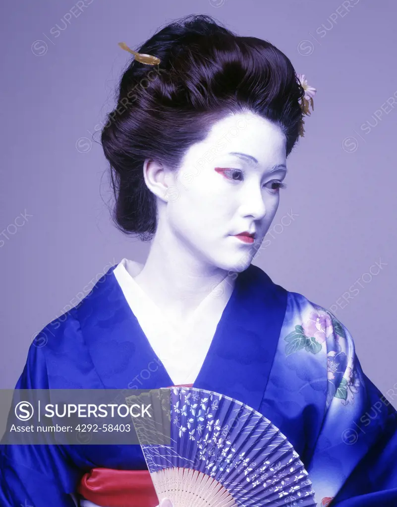 Geisha, portrait