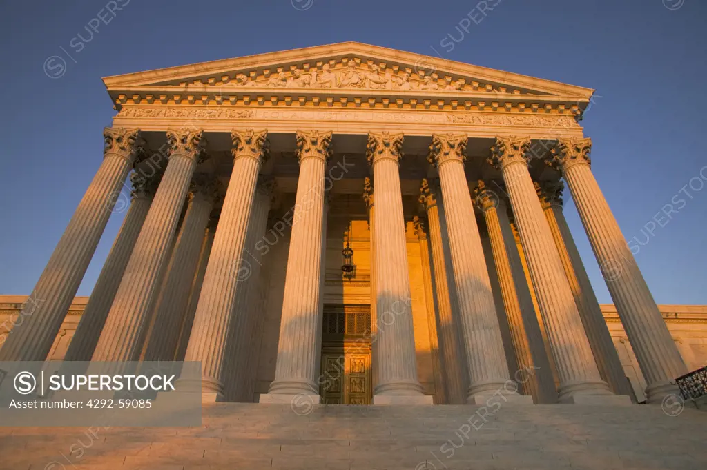 United States Supreme Court building, Washington DC, USA