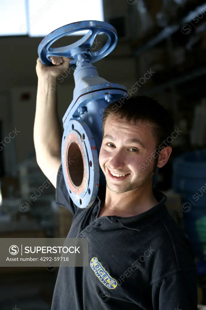 Portrait of a manual worker