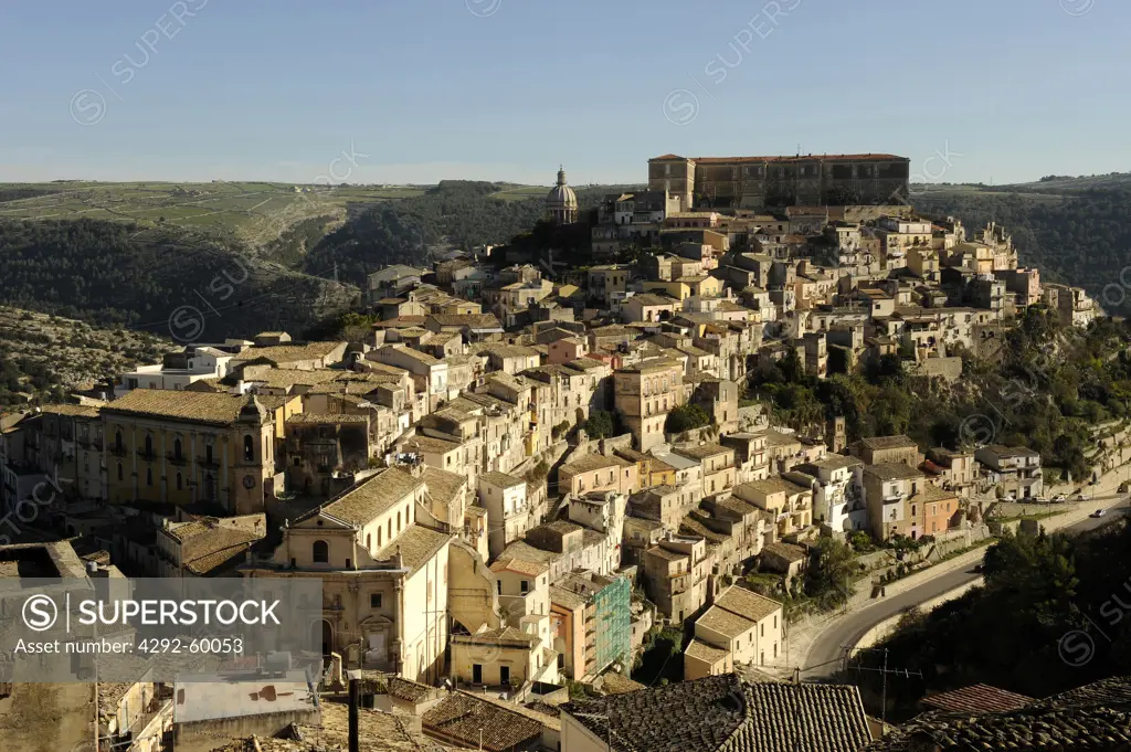 Italy, Sicily, Ibla Ragusa, the village
