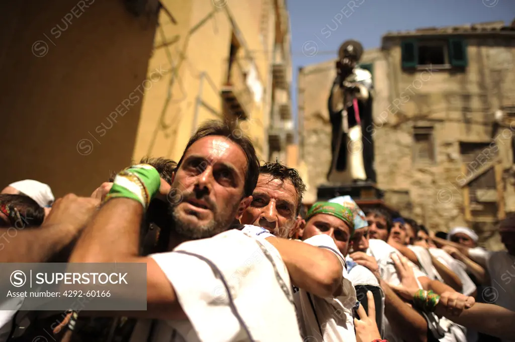 Italy, Sicily, Agrigento, San Calogero Procession