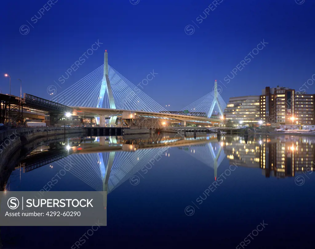 USA, Massachussets, Boston, Zakim bridge