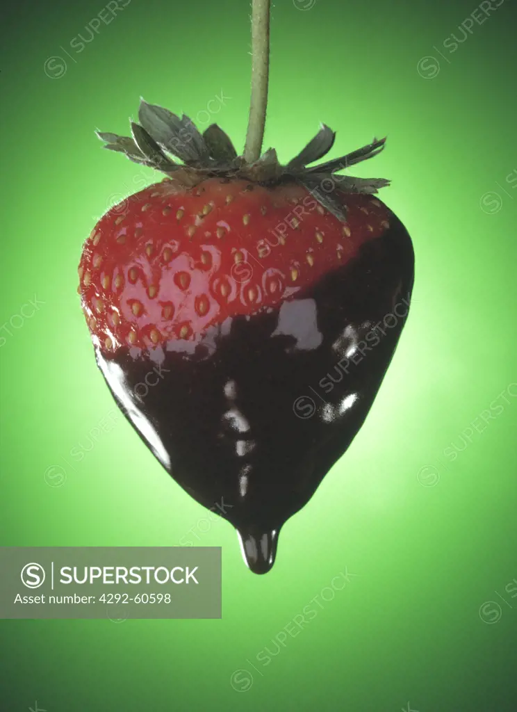 Strawberry with chocolate