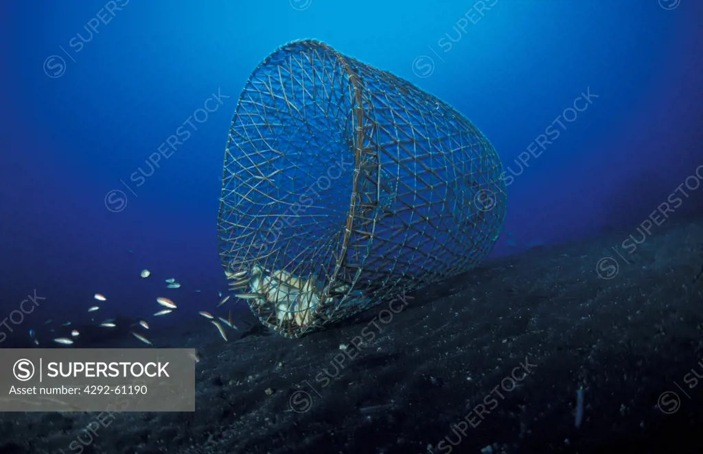 Underwater fish trap