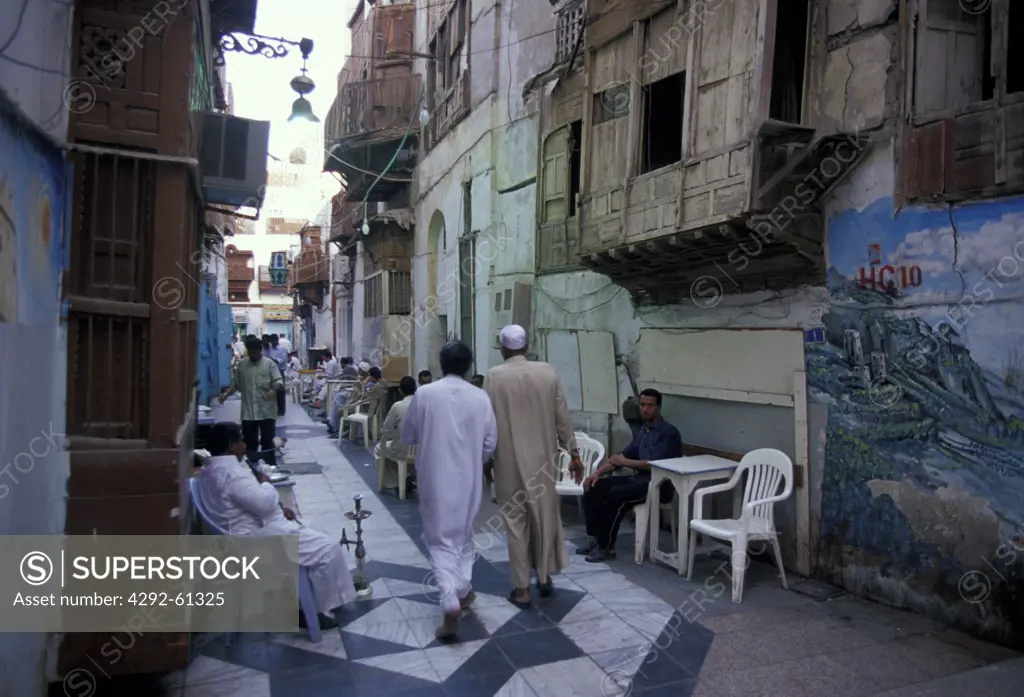 Saudi Arabia, Jeddah ,town centre, the old souk
