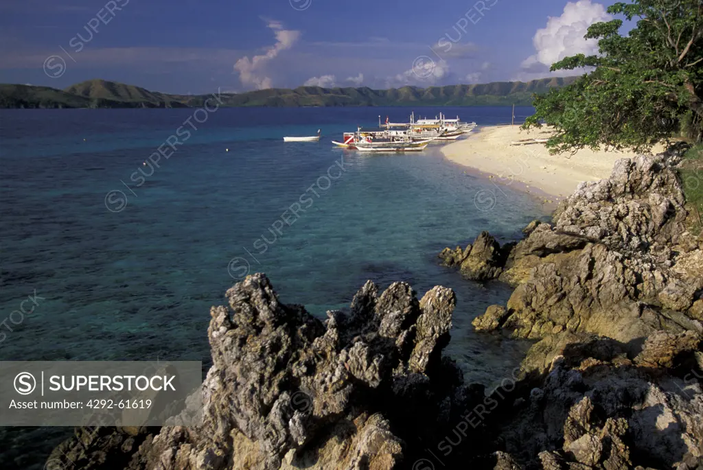 Philippines, Calamian, beach