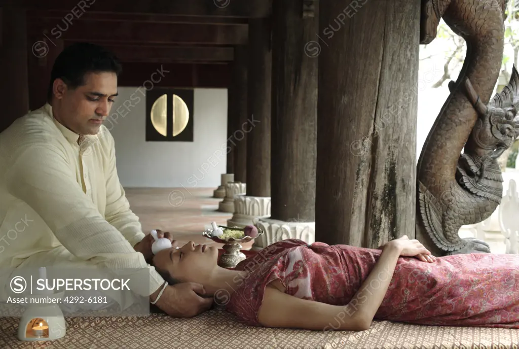 Ayurvedic Treatment at the Dheva Spa at Mandarin Oriental Dhara Dhevi in Chiang Mai, Thailand
