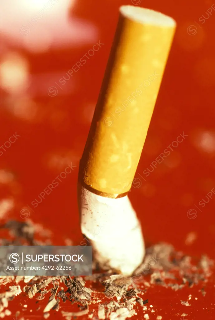 Cigarette end