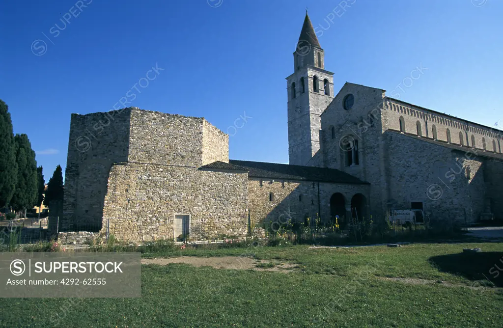 Italy, Friuli. Basilica of Aquileia