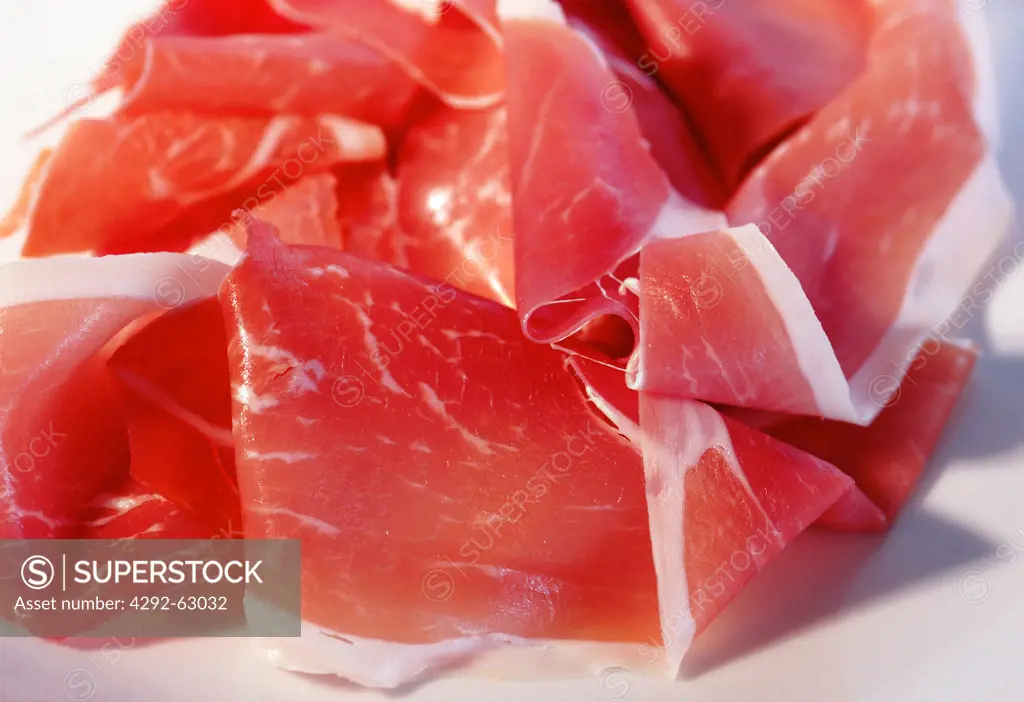 Raw Ham  slices