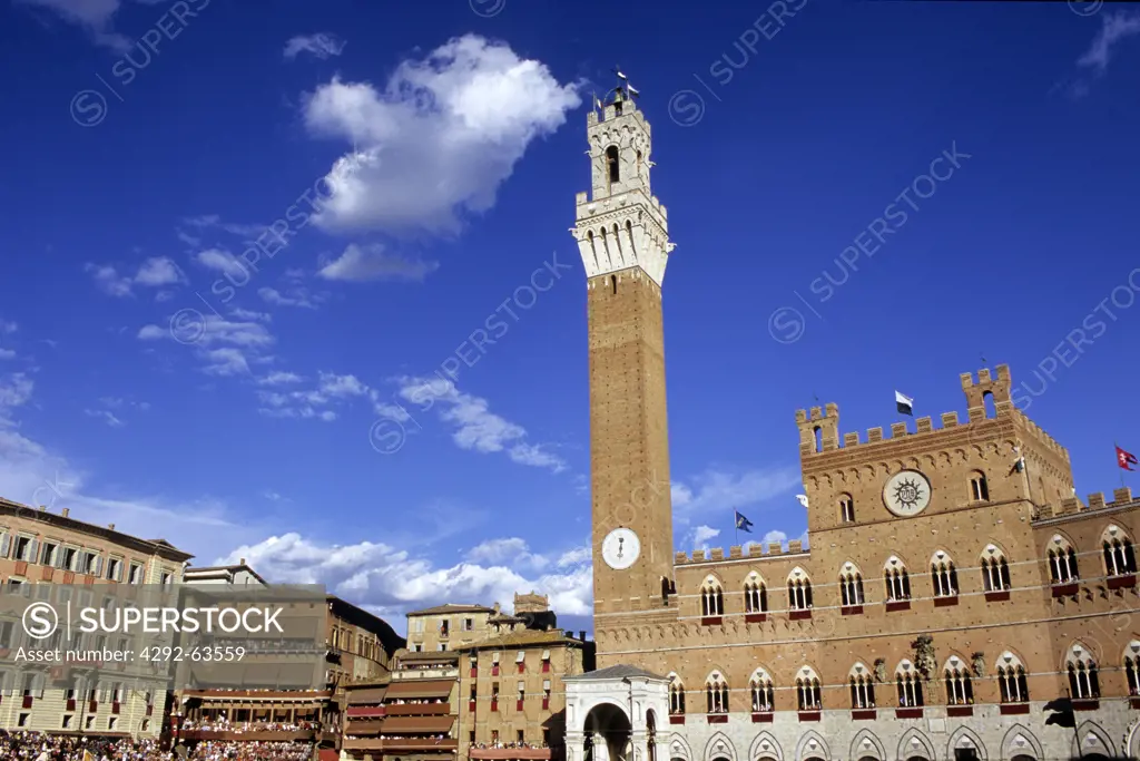 Italy, Siena. Palazzo Pubblico (Town Hall)