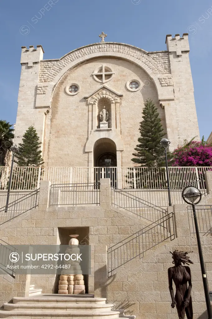 Israel, Jerusalem, church in Mamilla District