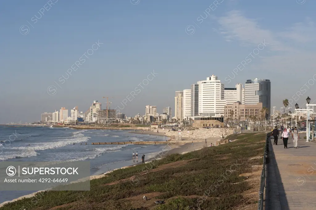Israel, Tel Aviv, skyline