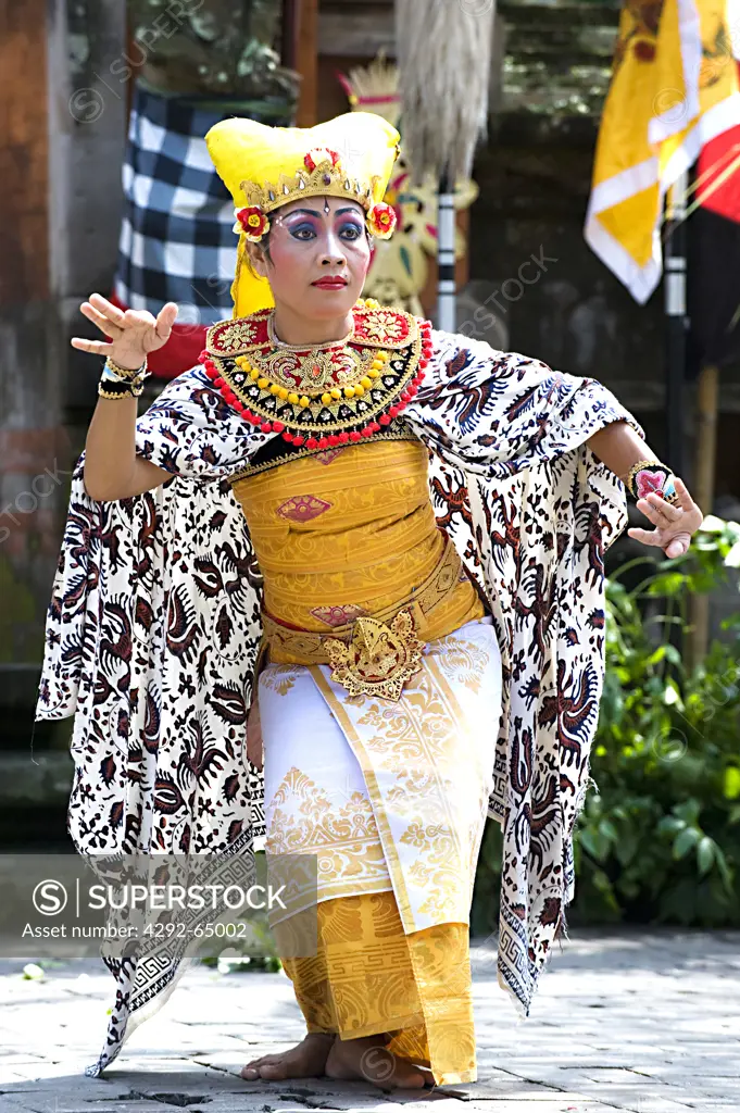 Indonesia, Bali. Barong dancer