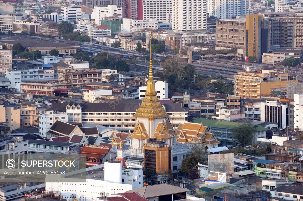 Thailand, Bangkok, view of the city