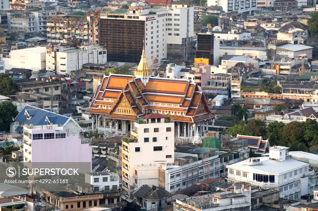 Thailand, Bangkok, view of the city