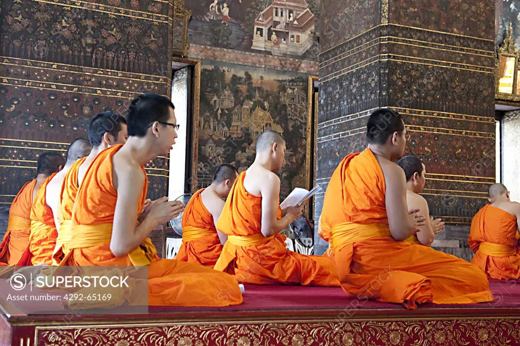 Asia, Thailand, Bangkok, Wat Pho buddhist temple