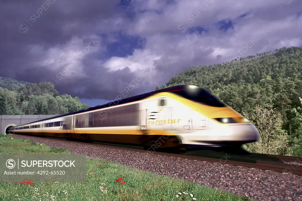 Eurostar, high speed train