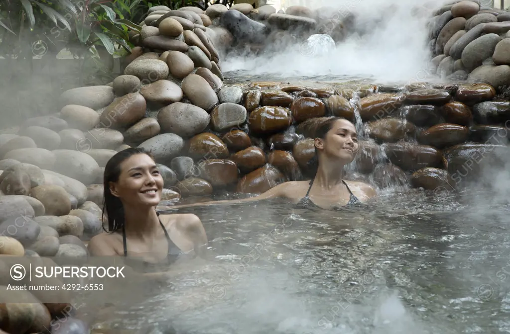 Rotenburu Bath at the Bath Houseat the Spa Village,Pangkor Laut Resort,Pangkor Laut, Malaysia