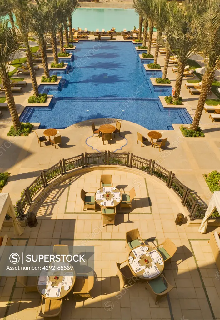 Dubai, United Arab Emirates, Palace Hotel, the pool