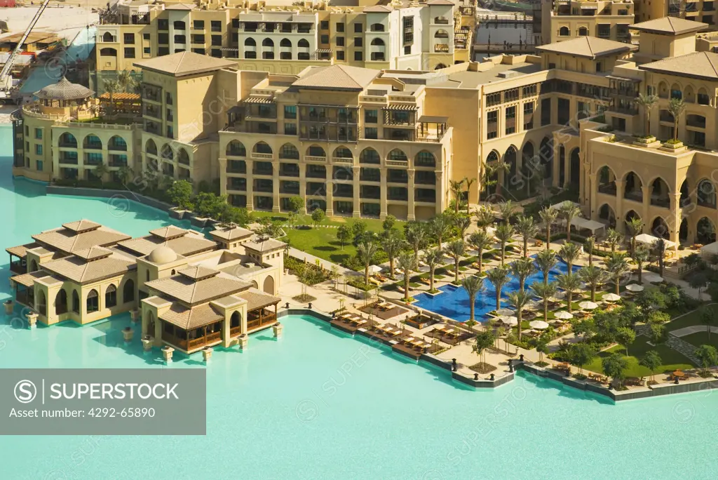 Dubai, United Arab Emirates, Palace Hotel, the pool