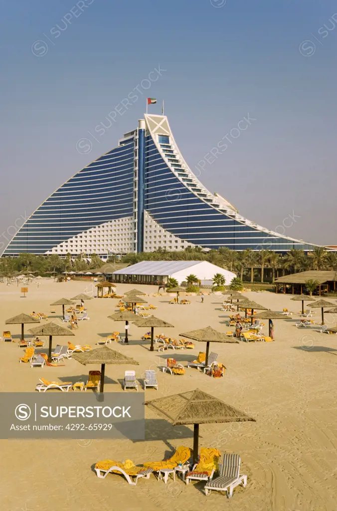 United Arab Emirates, Dubai, Jumeirah Beach Hotel.