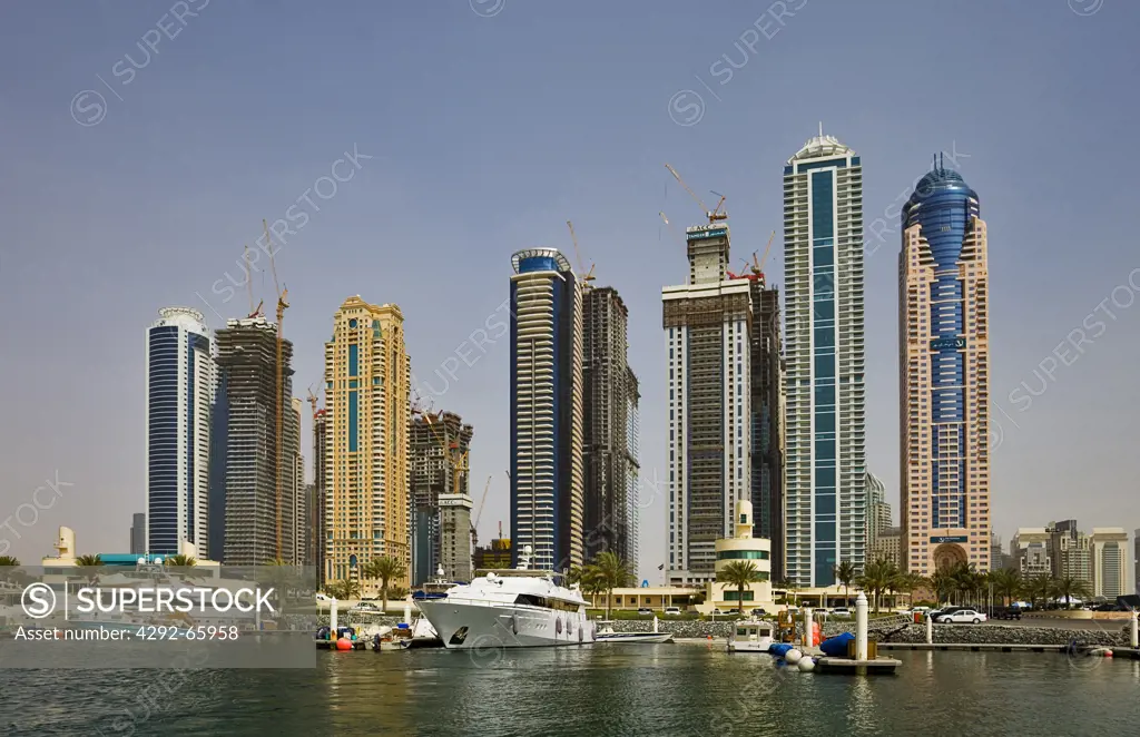 Dubai Marina. Dubai, United Arab Emirates