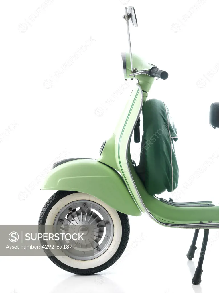 Vespa motor scooter