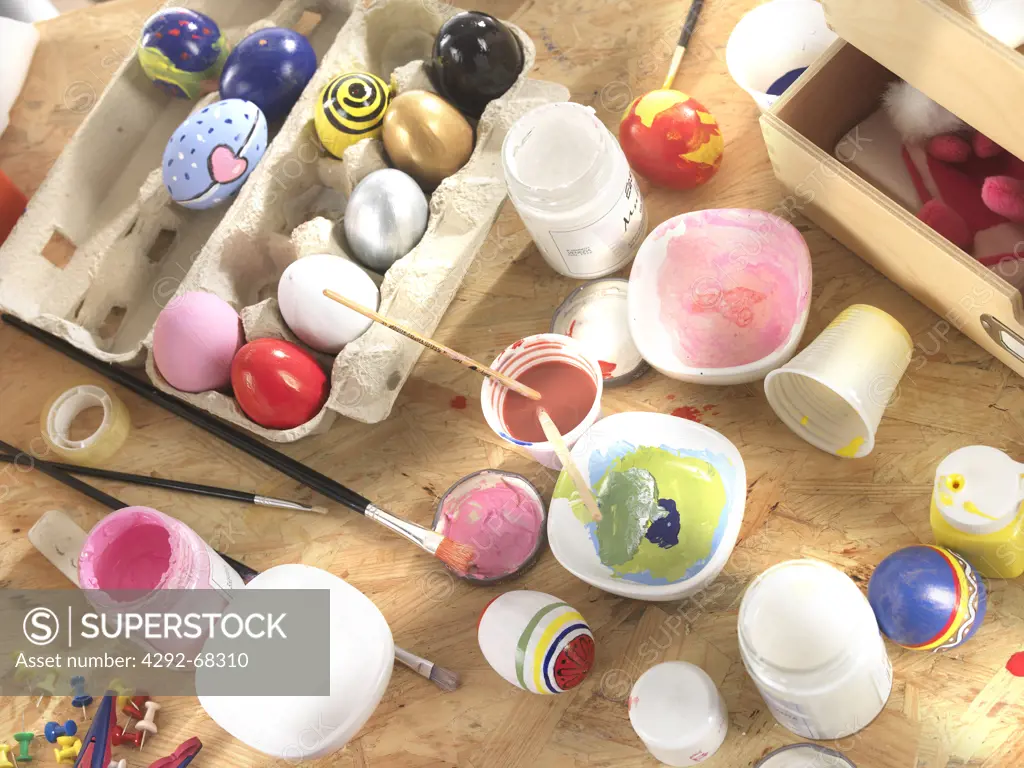 Easter Eggs and paint
