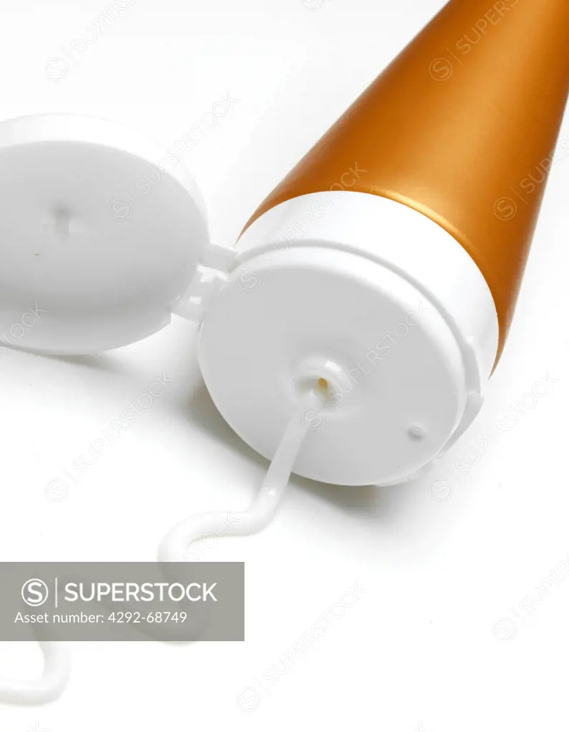 Small tube of moisturizer