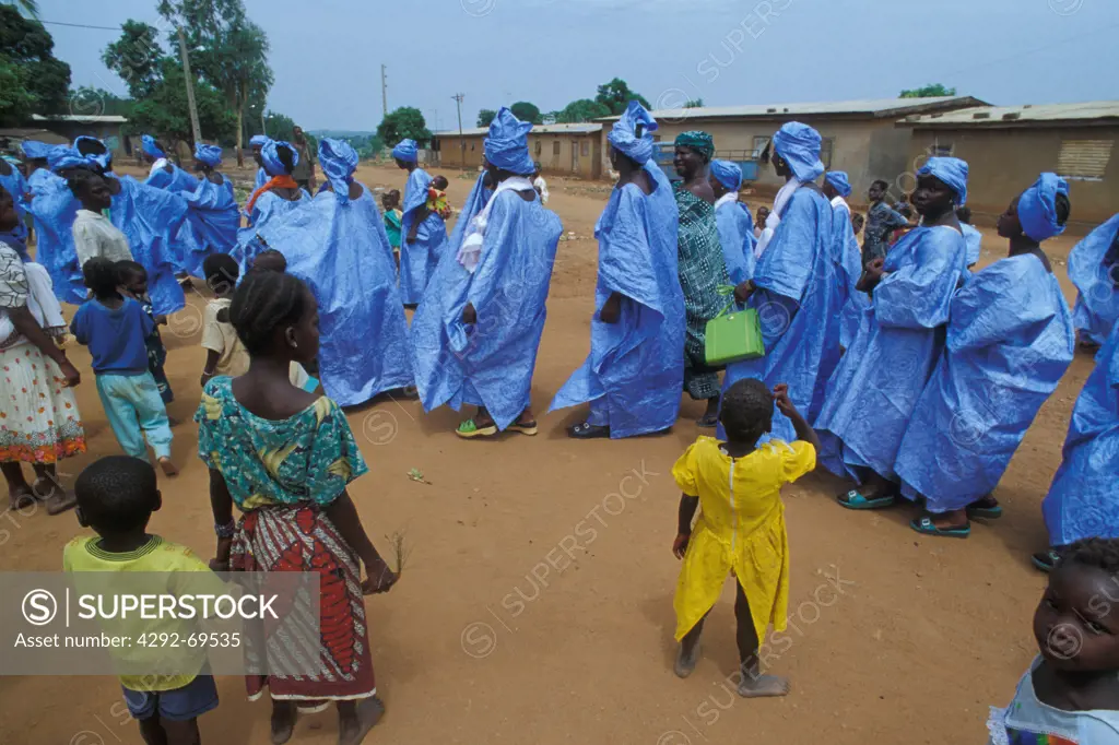 Ivory Coast, Touba. Ivorian women