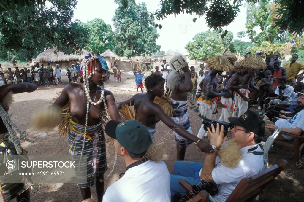 Africa, Ivory Coast, Boundiali. Ngoror dance