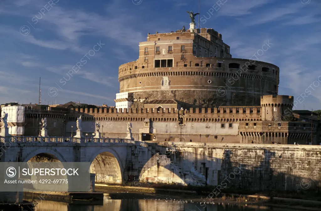 Lazio, Rome. Saint Angelo Castle
