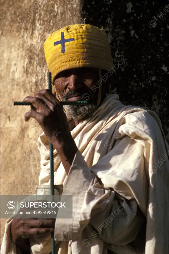 Ethiopia, Axum, priest