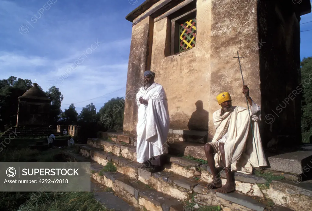 Ethiopia, Axum, priests
