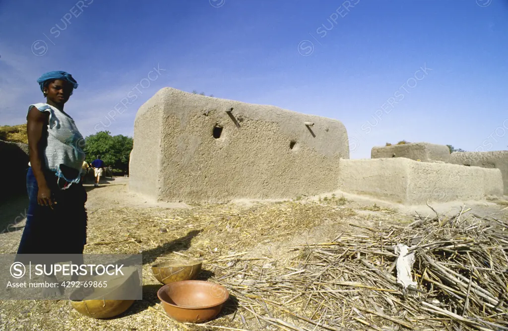 Mali, Segou region, Bambara village