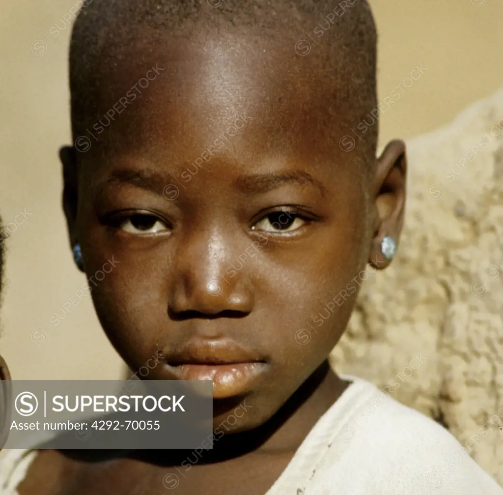 Mali, Segou, Bambara girl