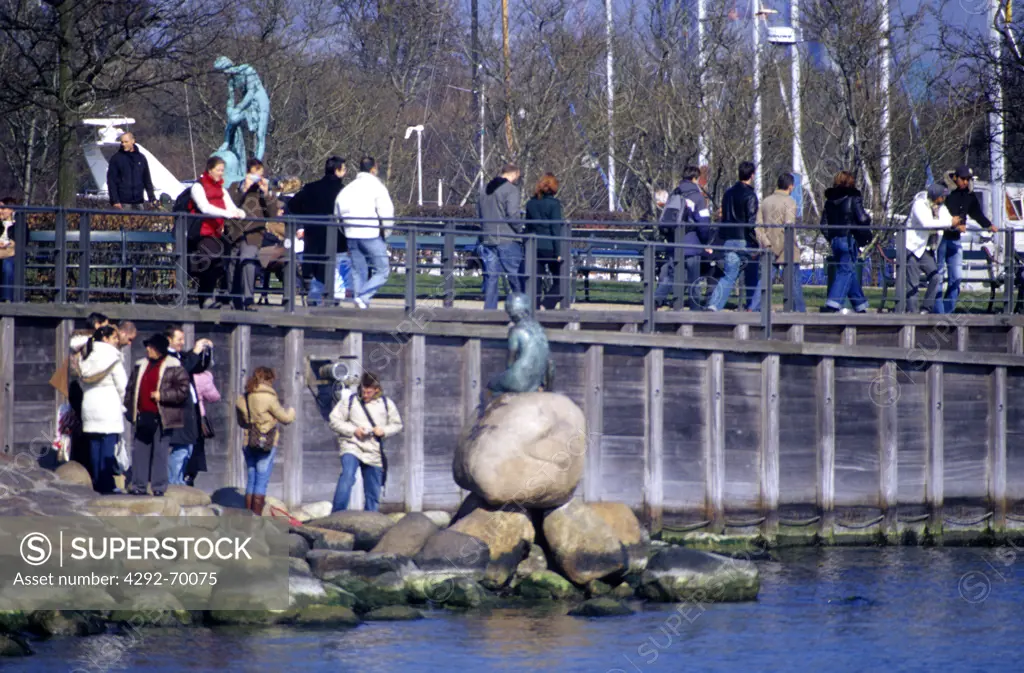 Denmark, Copenaghen, Kastellet, Den Lille Havfrue, Edvard Eriksen, The little Mermaid