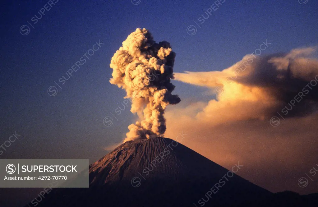 Asia, Indonesia, East Java, Bromo Tengger Semeru National Park, Tengger caldera, volcano