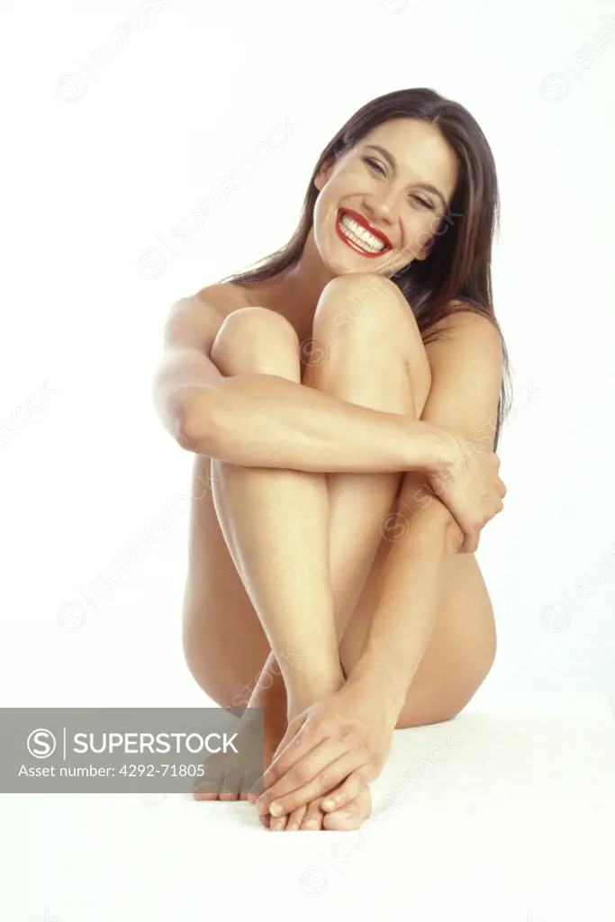 Naked woman's portrait