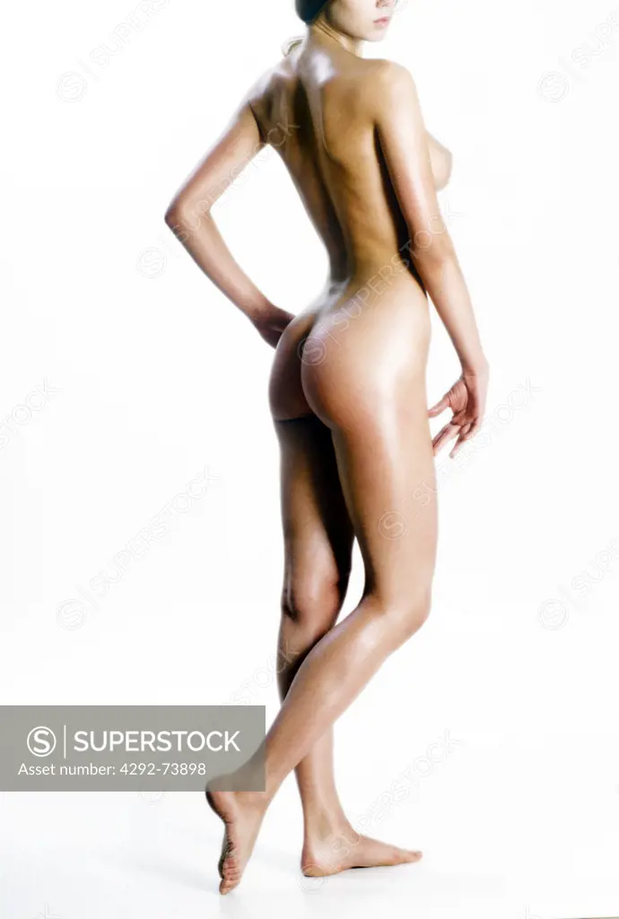 Body of a naked woman