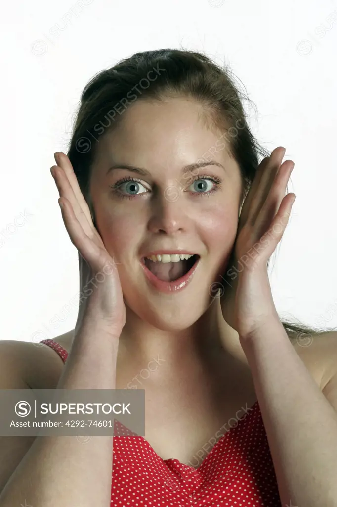 Surprised woman
