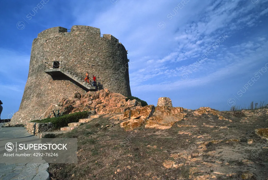 Sardinia, Santa Teresa di Gallura,Longosardo tower