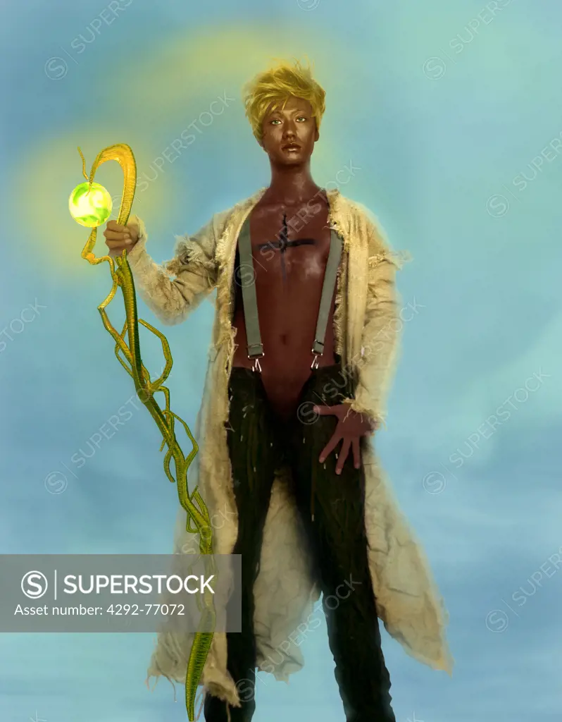 Afro-American wizard