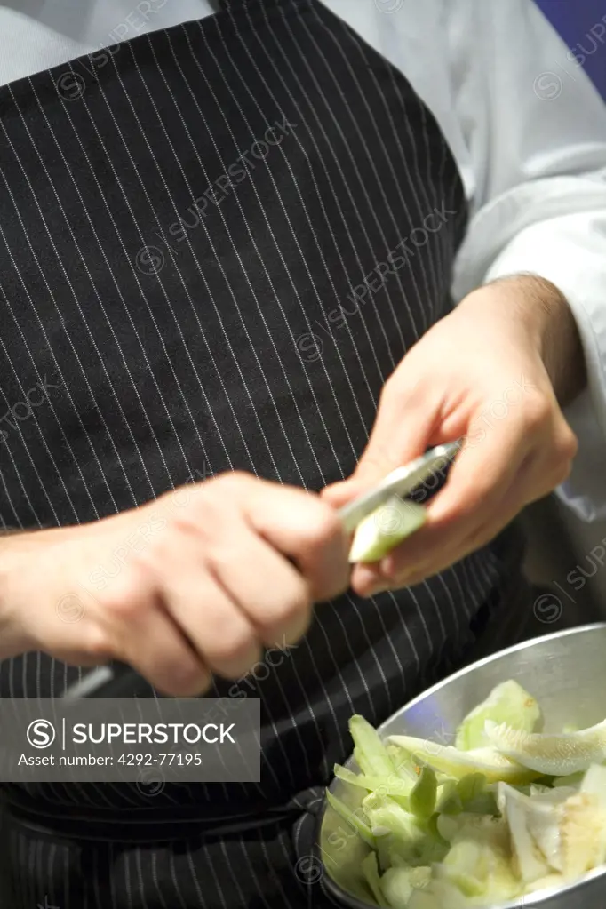 Cutting vegetables