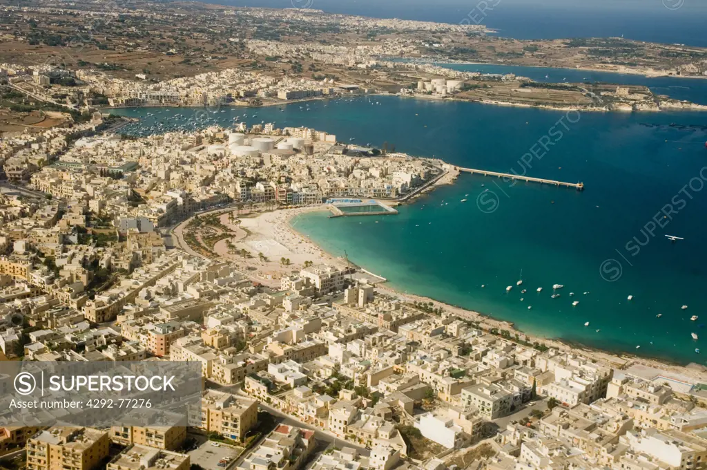 Malta, Marsaxlokk bay and beach