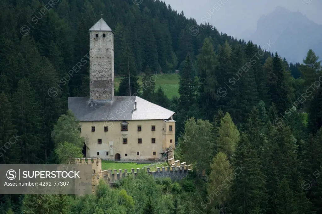 Italy, Trentino, Val Pusteria, Monguelfo castle